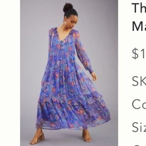 Anthropologie XS dress